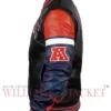 New England Patriots Black Varsity Leather Jacket